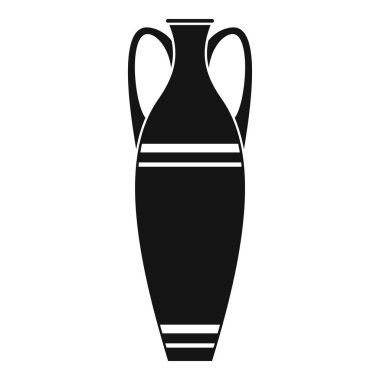 Vazo simgesi, basit tarzı