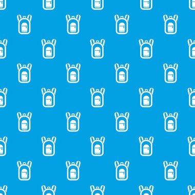 Sırt çantası desen kesintisiz mavi