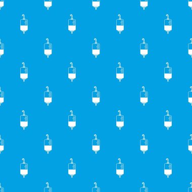 Kan bağışı desen kesintisiz mavi