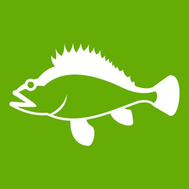 Gül balık, Sebastes norvegicus simgesi yeşil