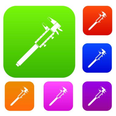 Vernier Kaliper renk koleksiyonu ayarla