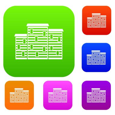 Evler renk koleksiyonu ayarla