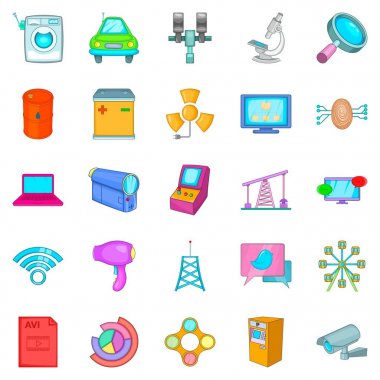 NET Icons set, karikatür tarzı