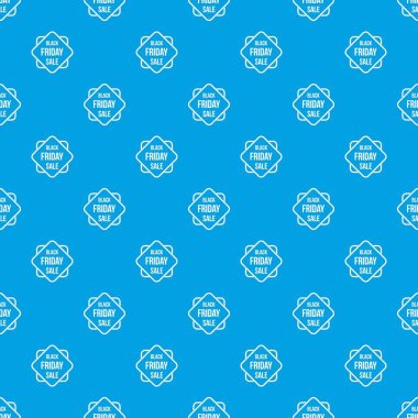 Siyah Cuma satış etiket desen kesintisiz mavi