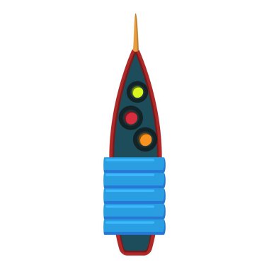 Sinyal tekne simgesi, karikatür tarzı