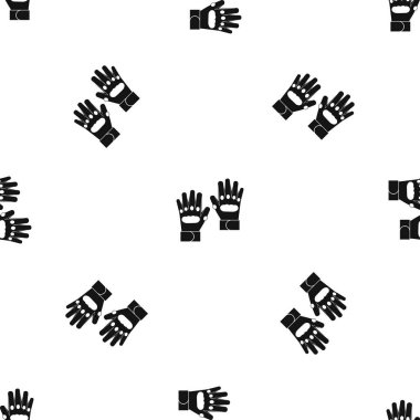 Paintball eldivenleri sorunsuz siyah desen