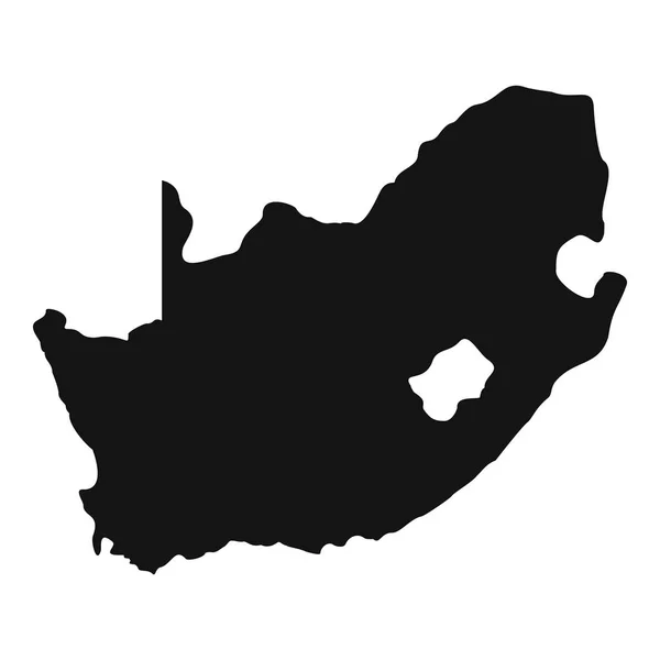 非洲地图图标, 简单风格 — 图库矢量图片