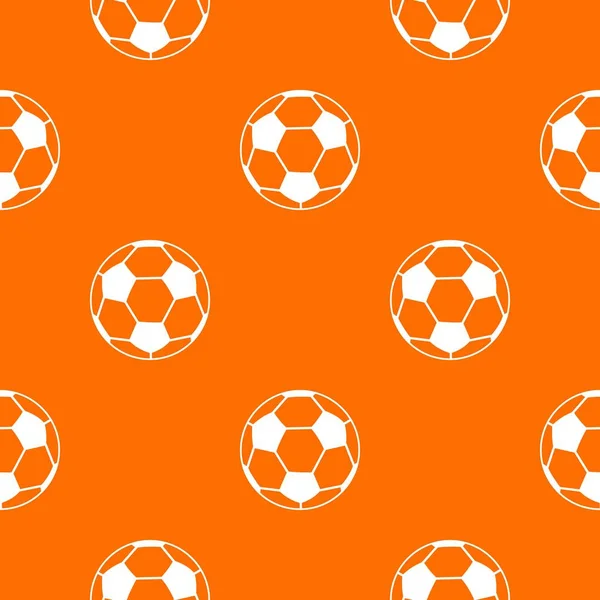 Ποδόσφαιρο μπάλα μοτίβο άνευ ραφής — Διανυσματικό Αρχείο