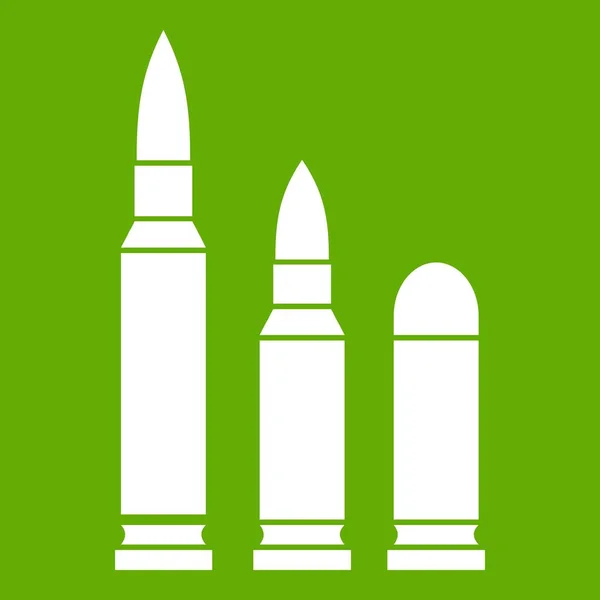 Kulky ikona zelená — Stockový vektor