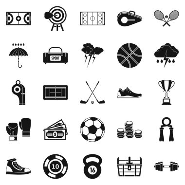 Gelişmiş eğitim simgeler kümesi, basit tarzı