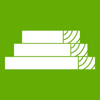 Ahşap plakalar simgesi yeşil