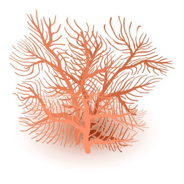 Deniz tüy simgesi, karikatür tarzı