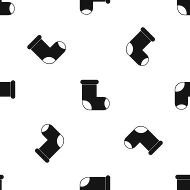 Keçe önyükleme desen sorunsuz siyah