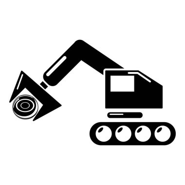 Vinç simgesi, basit tarzı