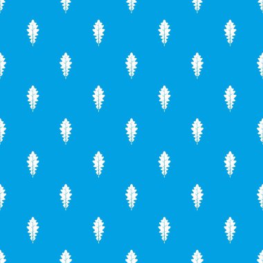 Meşe yaprağı deseni kesintisiz mavi
