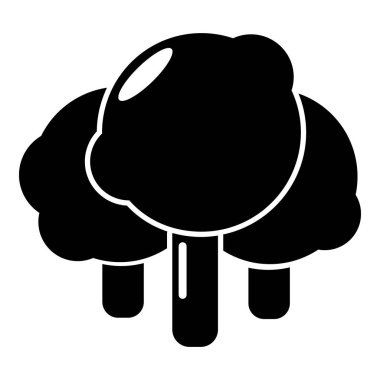 Orman simgesi, basit tarzı