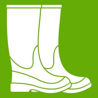 Çizmeler simgesi yeşil