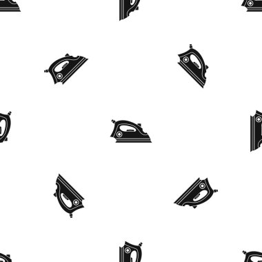 Demir desen sorunsuz siyah