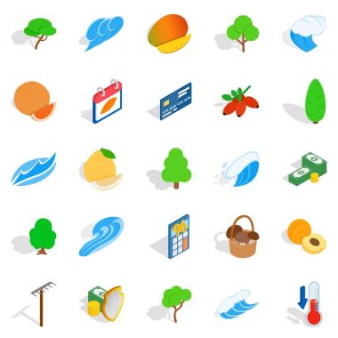 Uygun simgeler kümesi, izometrik stili