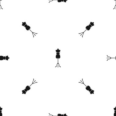 Dikiş manken model sorunsuz siyah