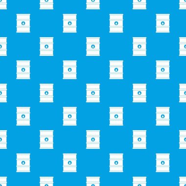 Petrol varil desen kesintisiz mavi