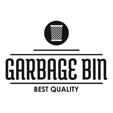 Depo gözü koruma logosu, basit siyah stil