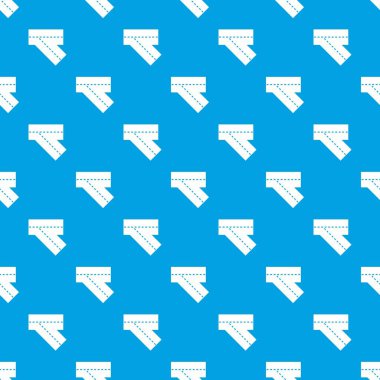 Dönüş yol desen kesintisiz mavi