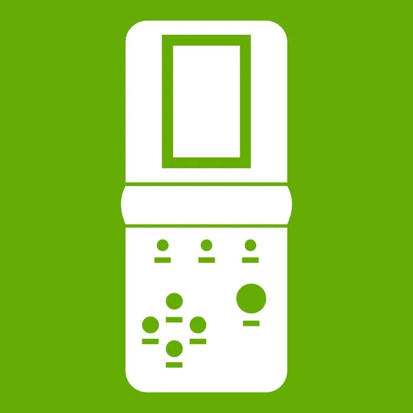 Tetris εικονίδιο πράσινο — Διανυσματικό Αρχείο