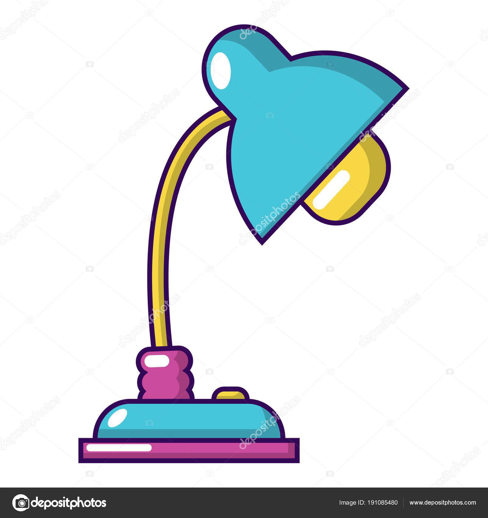 Lampe Symbol Lesen Ic Stil — Stockvektor © Ylivdesign