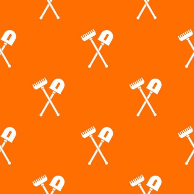 Kürek ve komisyon Dikişsiz desen