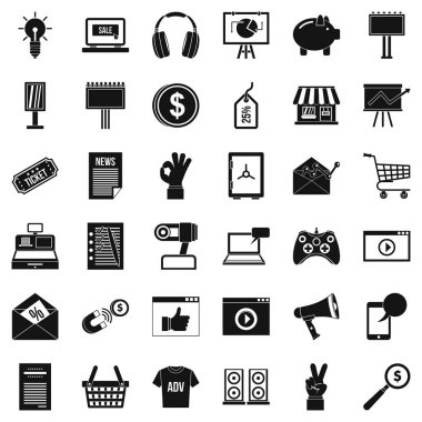 Internet anahtar kelime simgeler kümesi, basit tarzı