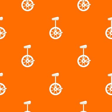 Tek tekerlekli sirk bisikletine desen sorunsuz