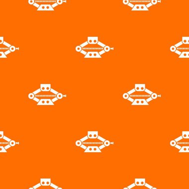 Kırmızı makas araba jack desen sorunsuz