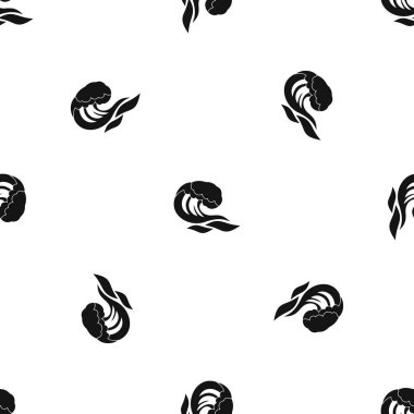 Dalga deseni sorunsuz siyah