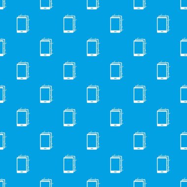 Açılan telefon desen kesintisiz mavi