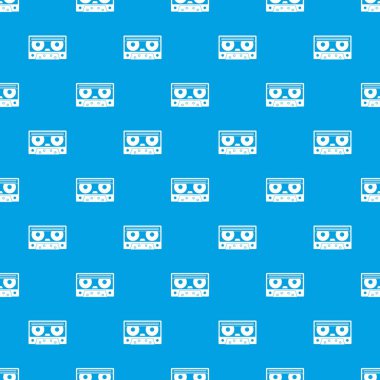 Ses kaset kalıp kesintisiz mavi