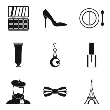 Elegance Icons set, basit tarzı