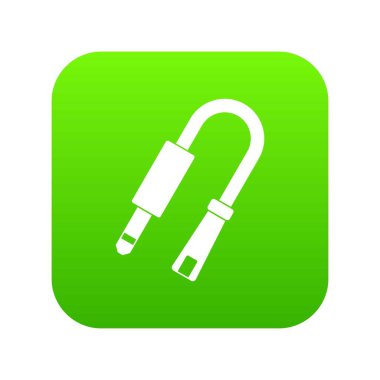 Tablo Led lamba simgesi dijital yeşil