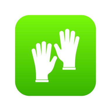 Medikal Ürünler simgesi dijital yeşil