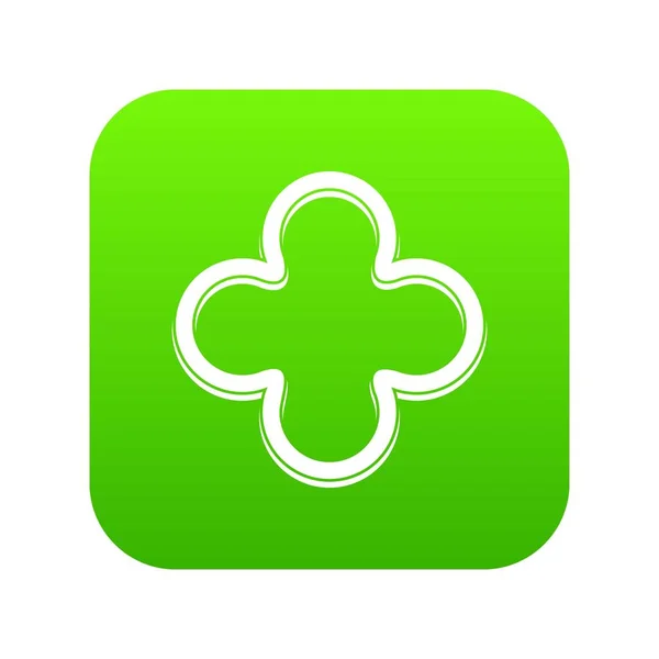 Špetku pepř ikonu digitální zelená — Stockový vektor