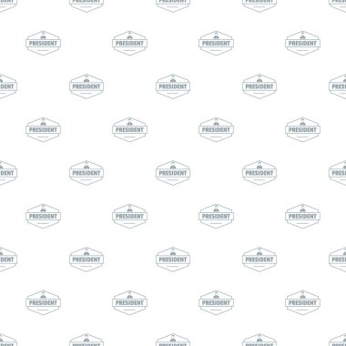 Başkan tasarlamak vektör sorunsuz