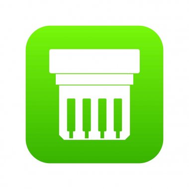 Elektronik devre kartı simgesi dijital yeşil