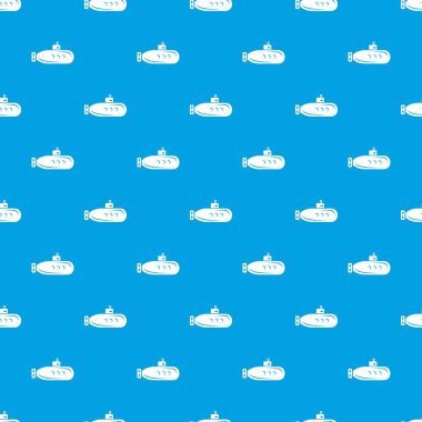 Uzun denizaltı desen vektör kesintisiz mavi