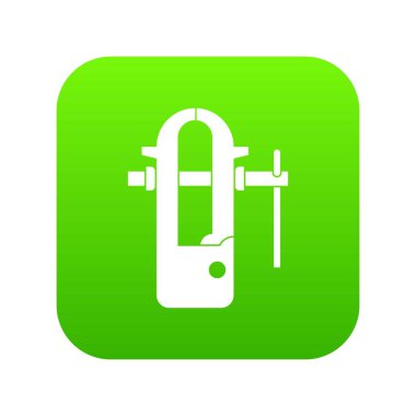 Demirci Yardımcısı simgesini dijital yeşil