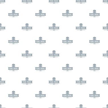 Pearl seyahat etmek tasarlamak vektör sorunsuz