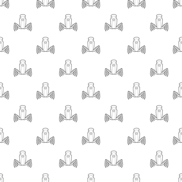 Robot örümcek tasarlamak vektör sorunsuz