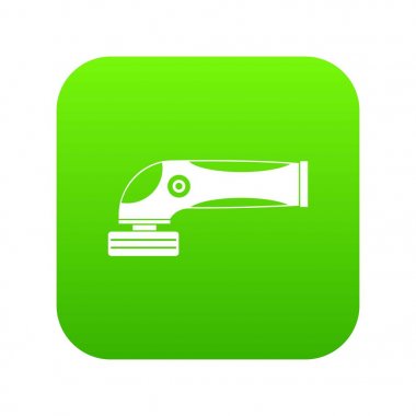 Taşlama makinesi simgesini dijital yeşil