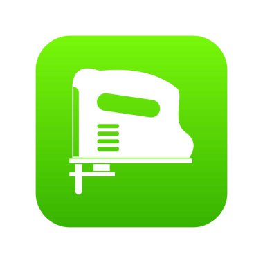 Pnömatik silah simge dijital yeşil