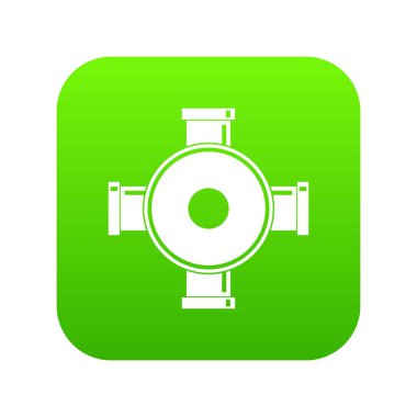 Simge dijital uygun boru yeşil