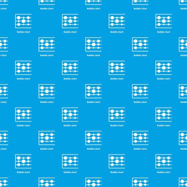 Kabarcık grafik desen vektör kesintisiz mavi